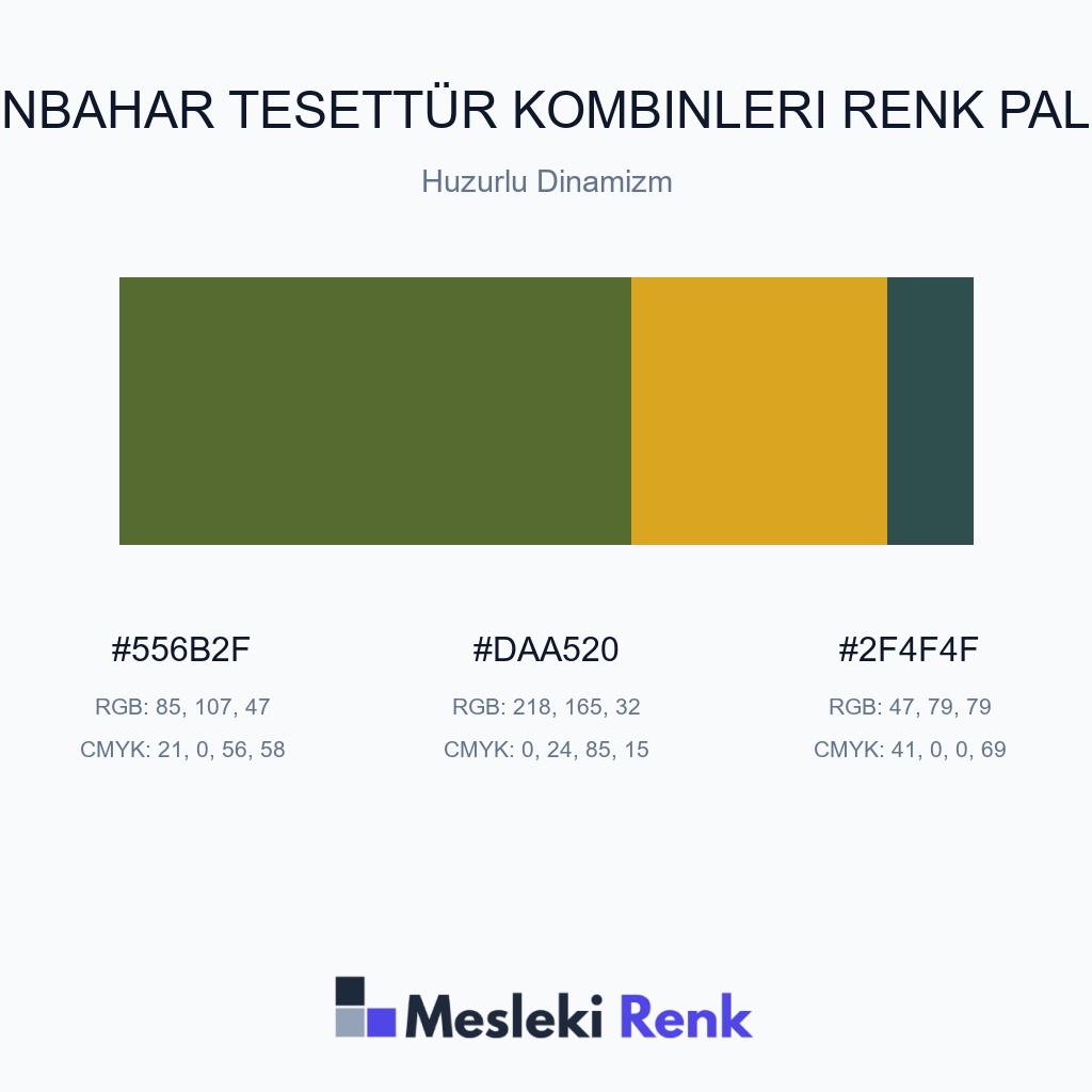 Sonbahar Tesettür Kombinleri Huzurlu Dinamizm Renk Paleti