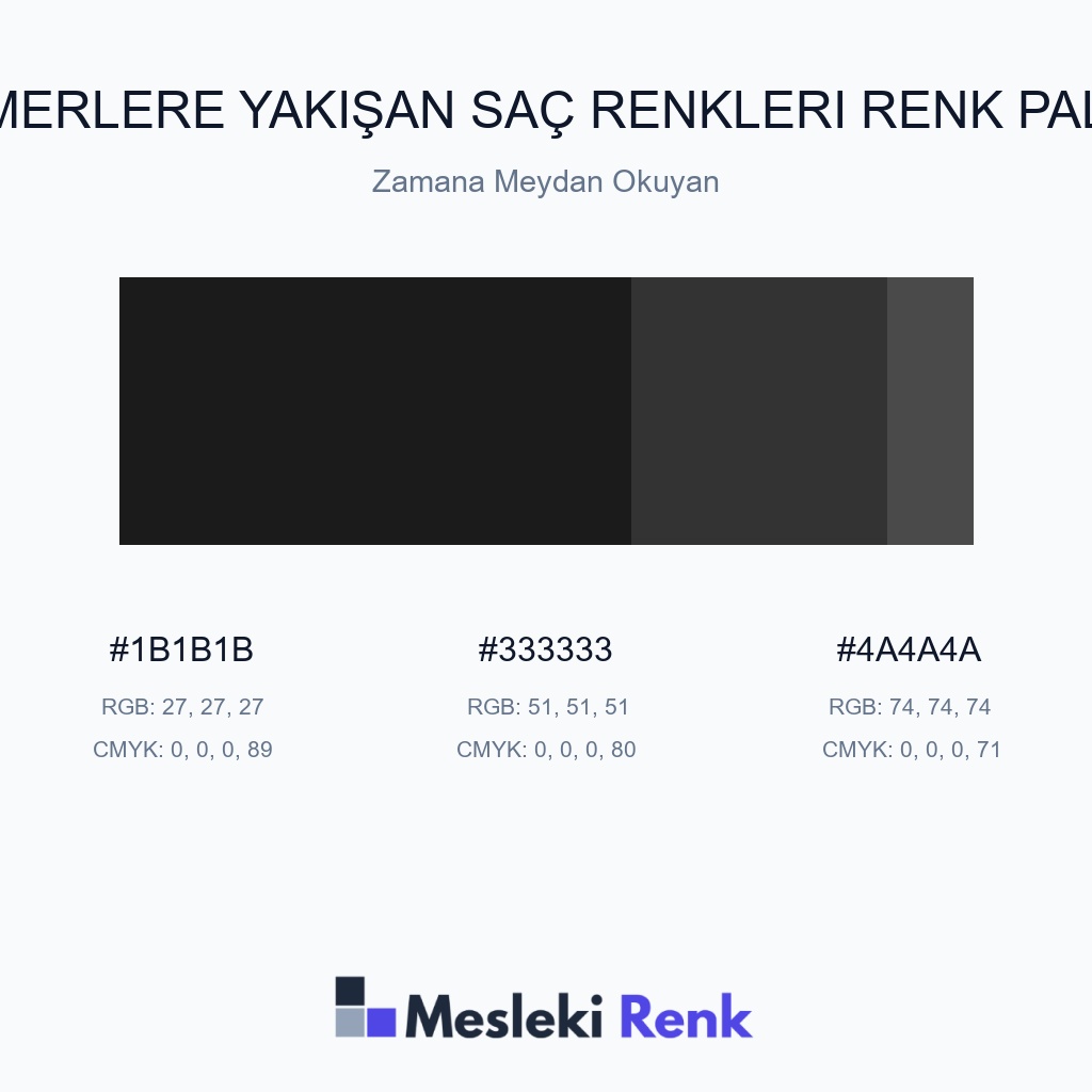 Esmerlere Yakışan Saç Renkleri Zamana Meydan Okuyan Renk Paleti