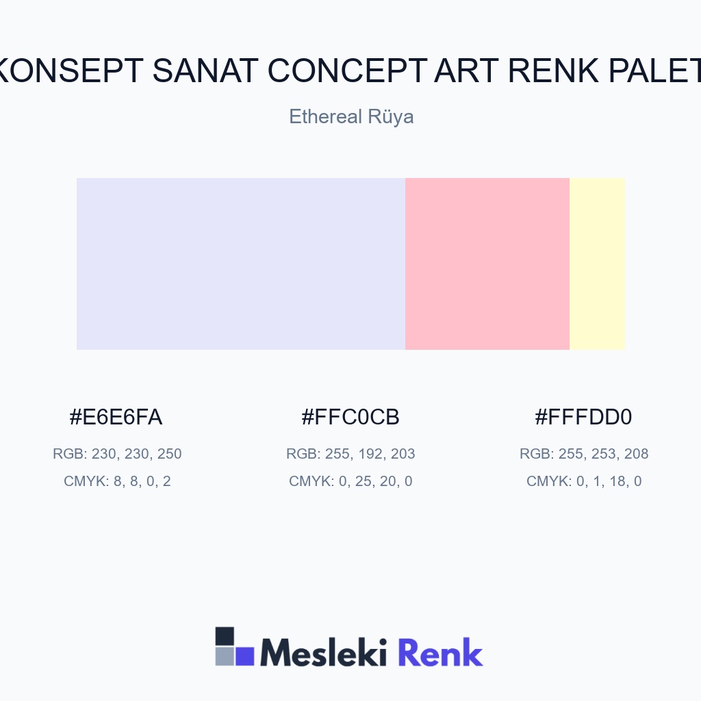 Konsept Sanat Concept Art Ethereal Rüya Renk Paleti