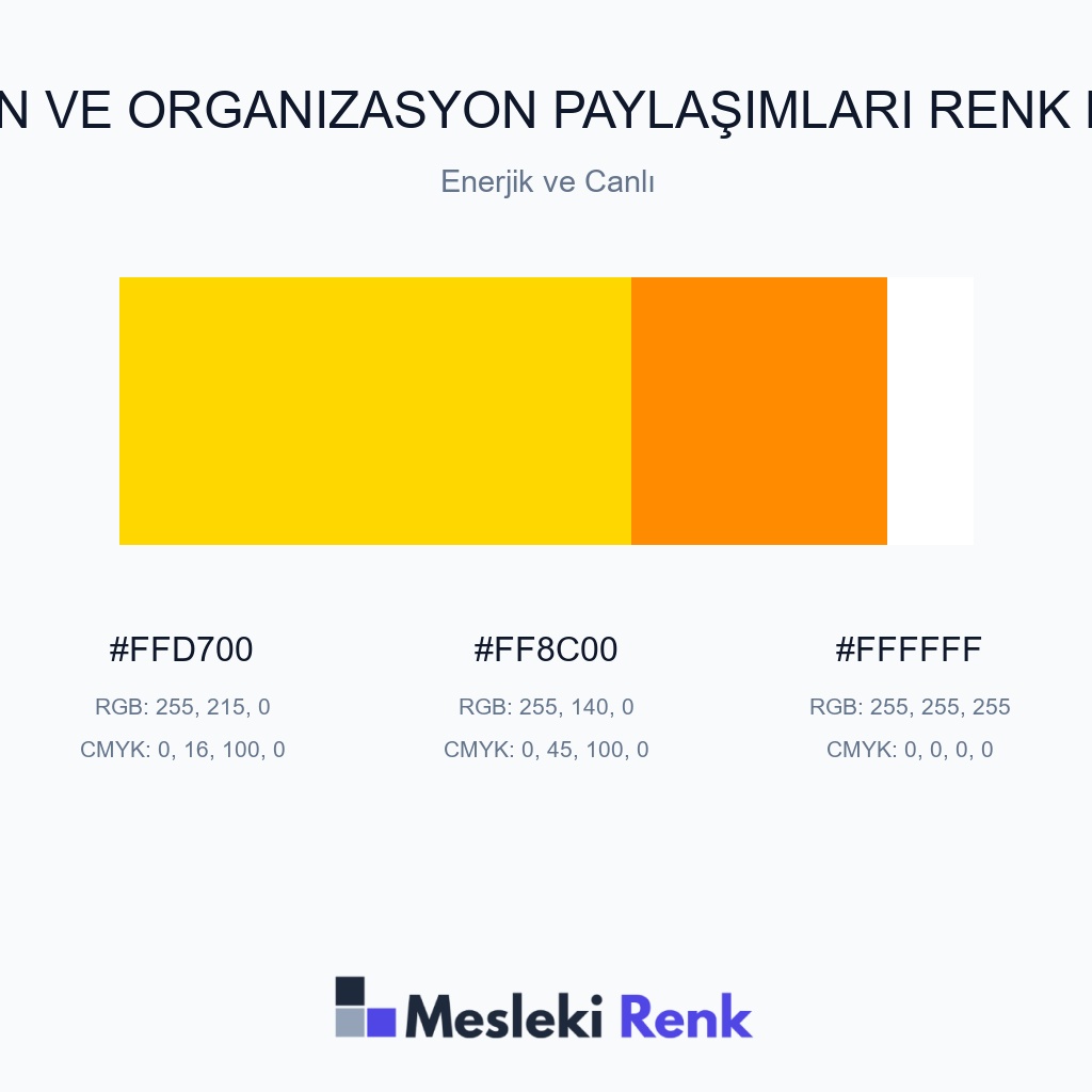 Düğün ve Organizasyon Paylaşımları Enerjik ve Canlı Renk Paleti