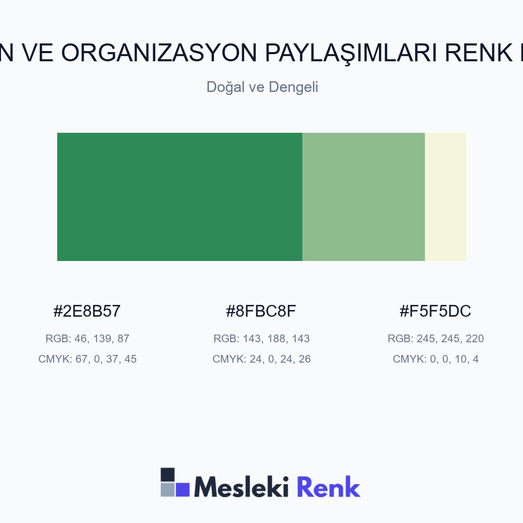 Düğün ve Organizasyon Paylaşımları Doğal ve Dengeli Renk Paleti