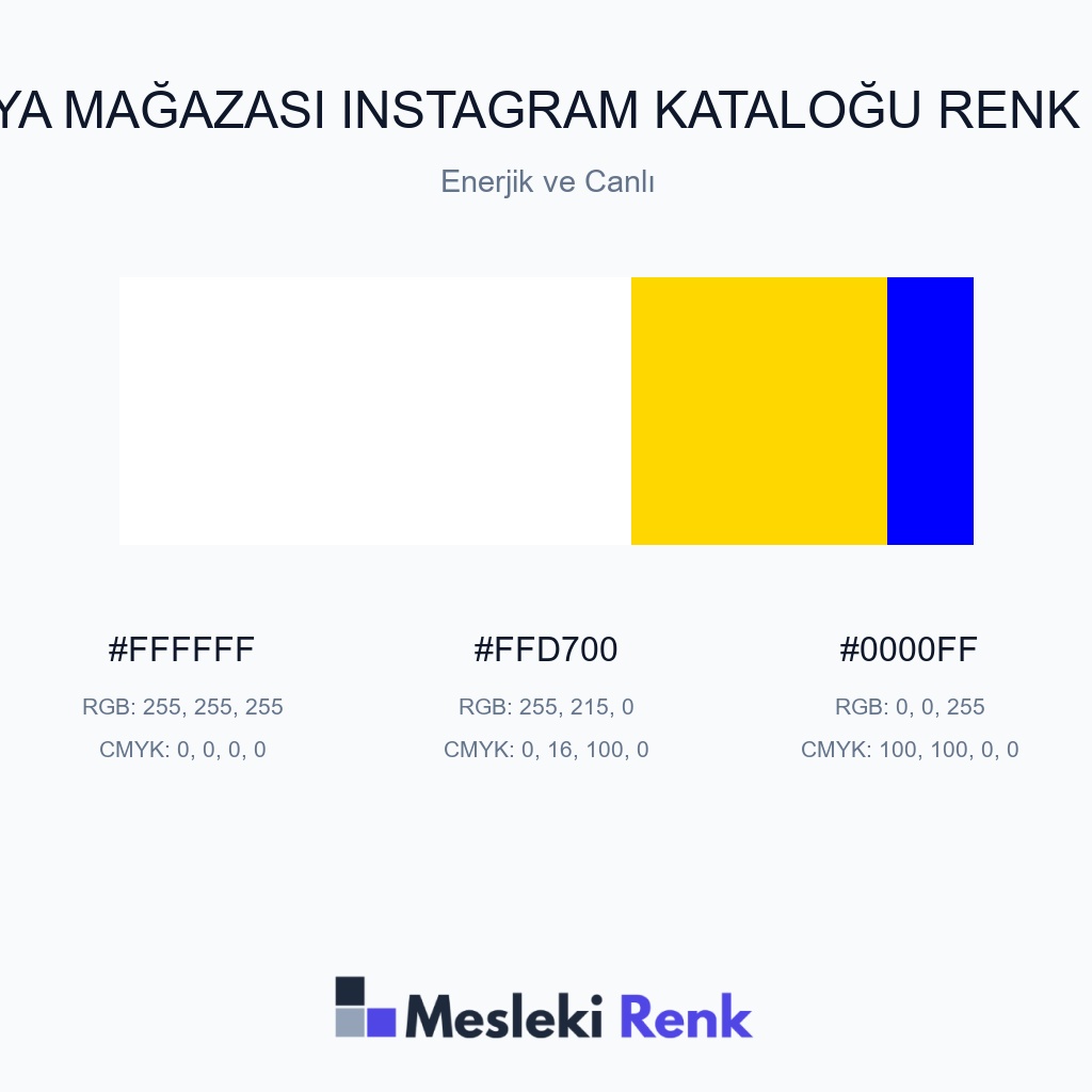 Mobilya Mağazası Instagram Kataloğu Enerjik ve Canlı Renk Paleti