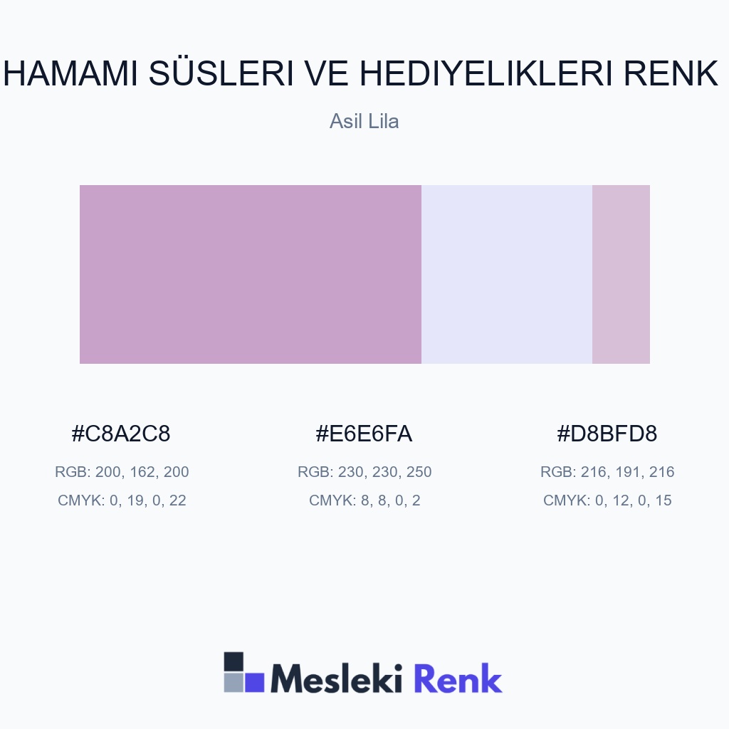 Gelin Hamamı Süsleri ve Hediyelikleri Asil Lila Renk Paleti