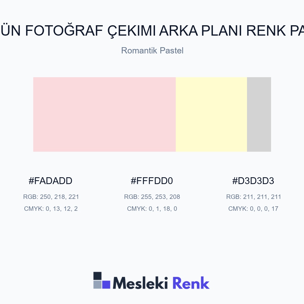 Düğün Fotoğraf Çekimi Arka Planı Romantik Pastel Renk Paleti