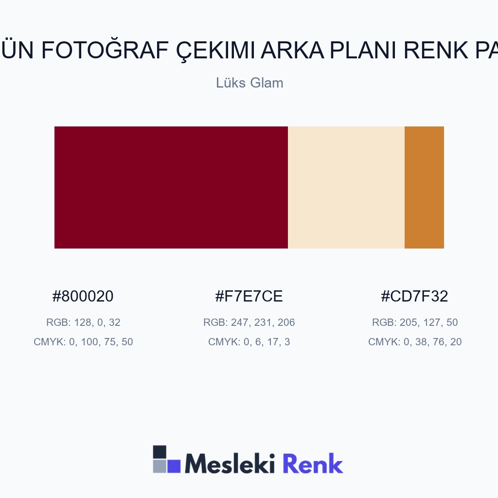 Düğün Fotoğraf Çekimi Arka Planı Lüks Glam Renk Paleti