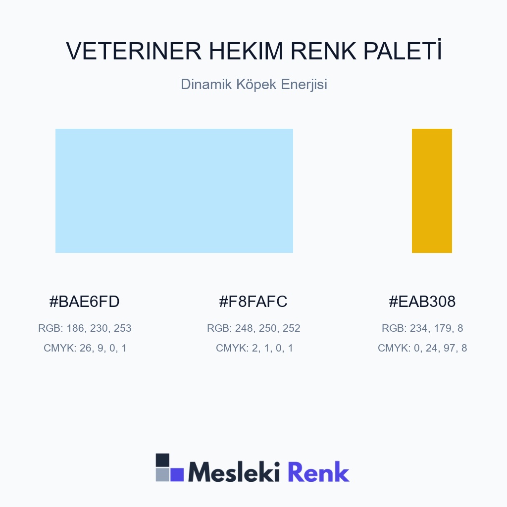 Veteriner Hekim Dinamik Köpek Enerjisi Renk Paleti