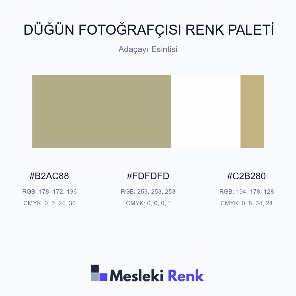 Düğün Fotoğrafçısı Adaçayı Esintisi Renk Paleti