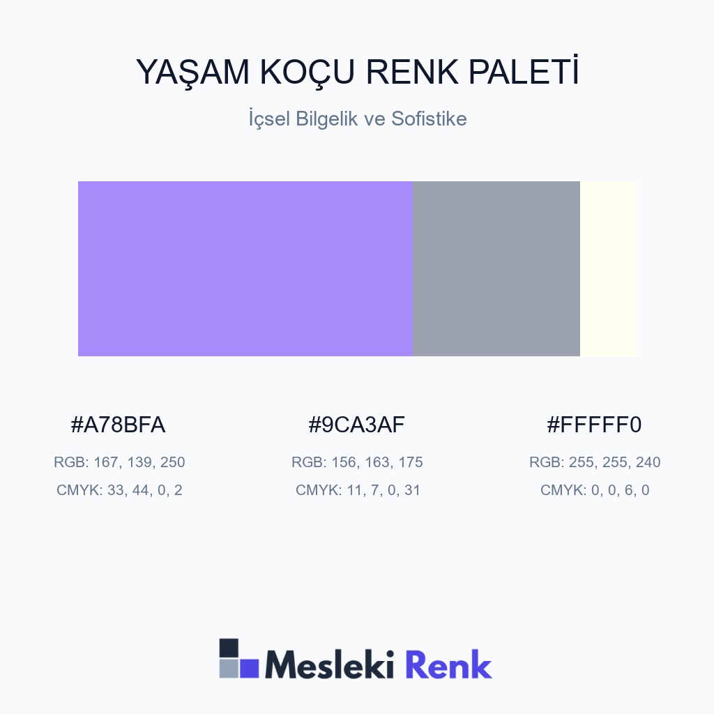 Yaşam Koçu İçsel Bilgelik ve Sofistike Renk Paleti