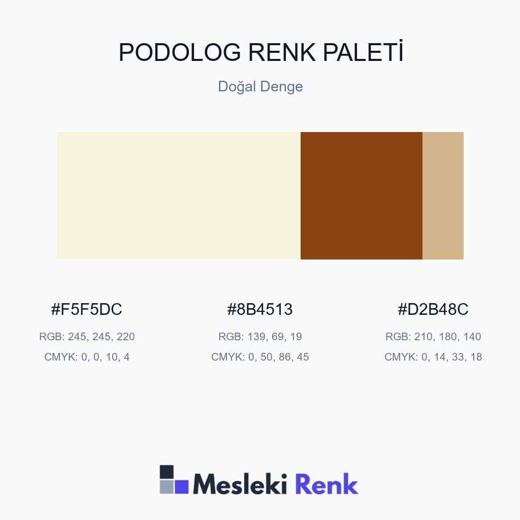 Podolog Doğal Denge Renk Paleti