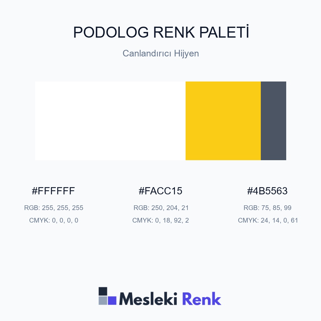 Podolog Canlandırıcı Hijyen Renk Paleti