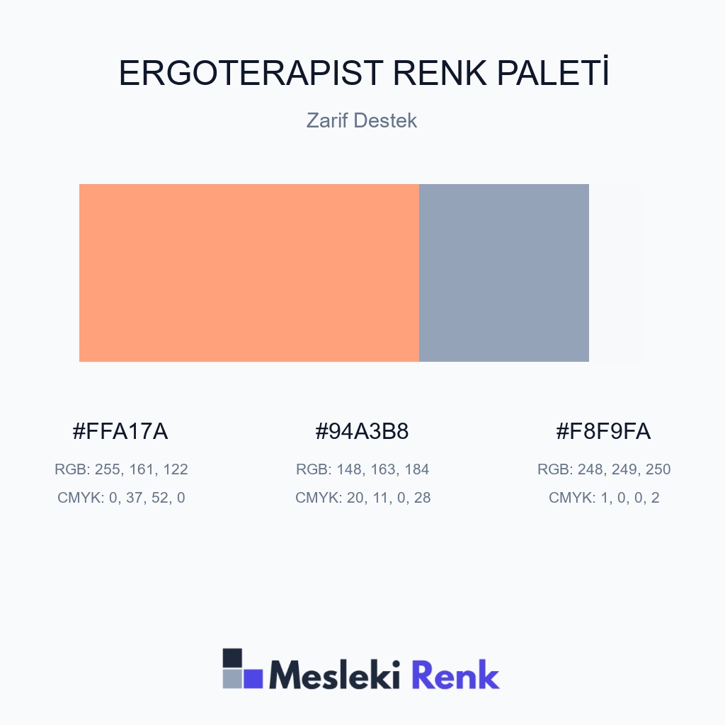 Ergoterapist Zarif Destek Renk Paleti