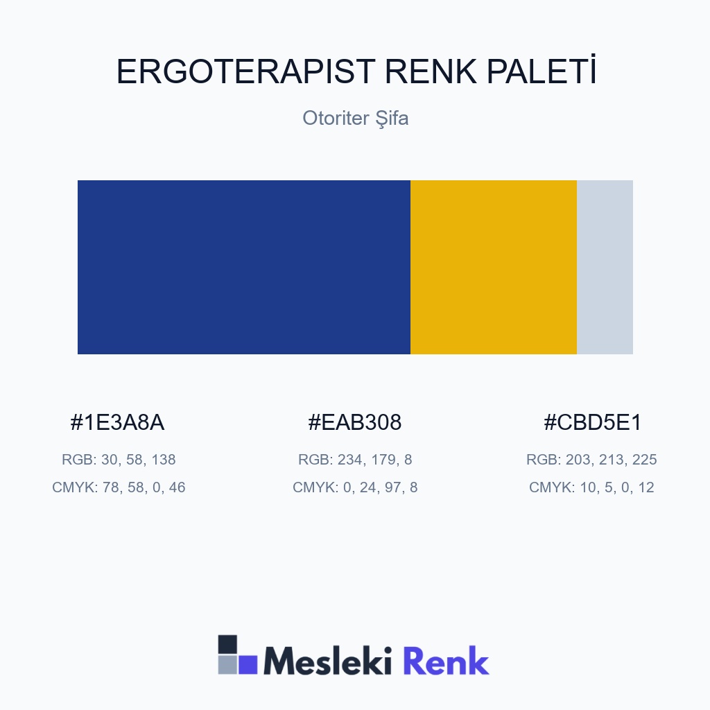 Ergoterapist Otoriter Şifa Renk Paleti