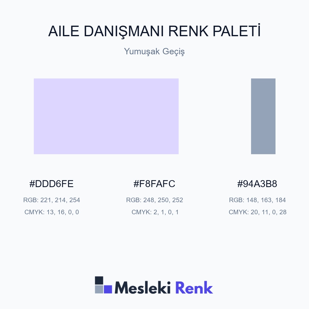 Aile Danışmanı Yumuşak Geçiş Renk Paleti