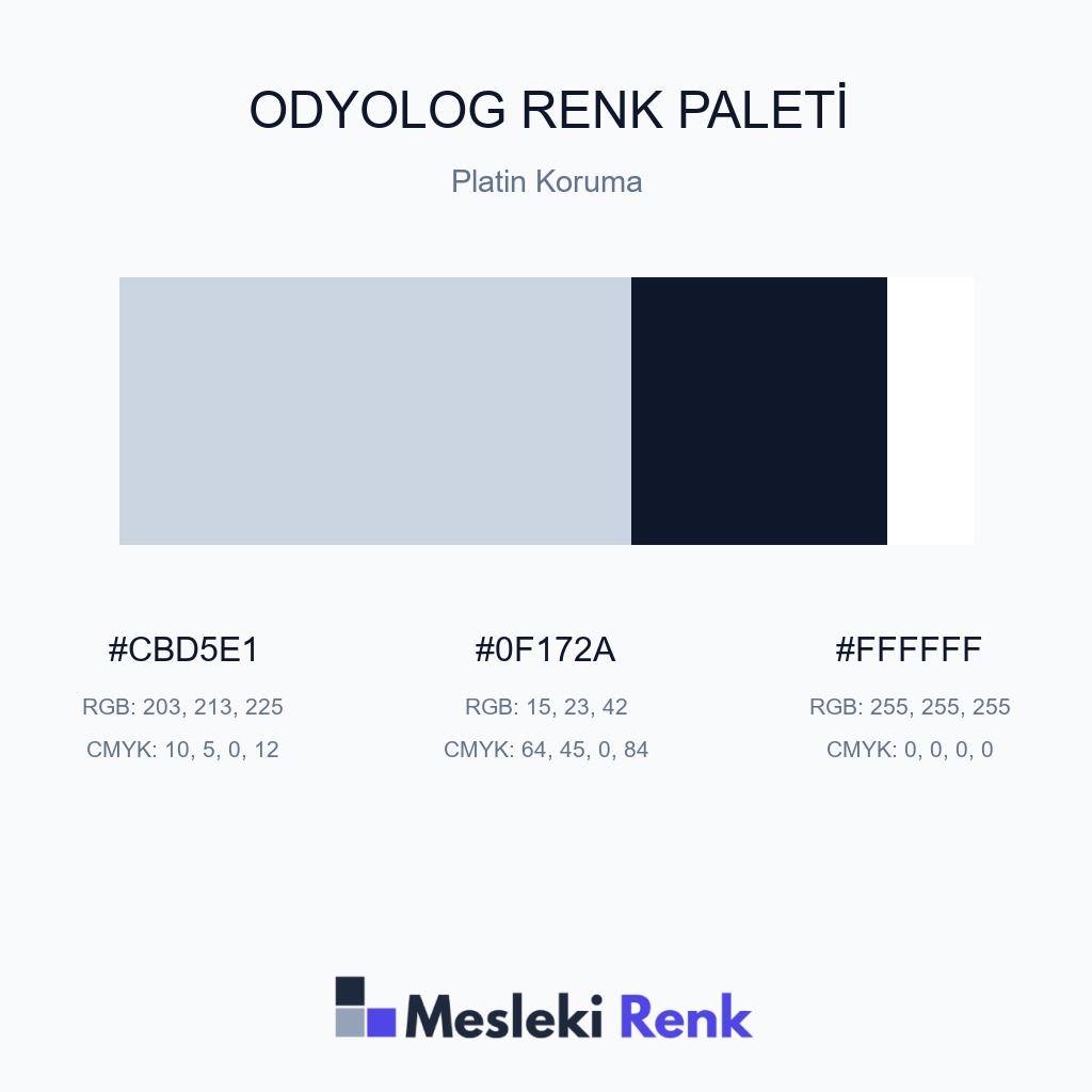 Odyolog Platin Koruma Renk Paleti
