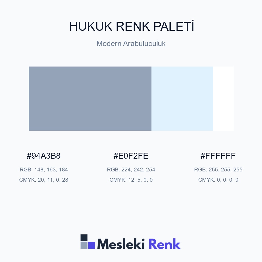 Hukuk Modern Arabuluculuk Renk Paleti